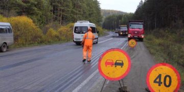 Хорошего пути. На автодороге Златоуст-Куса обновили асфальтное покрытие