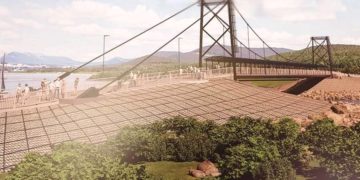Берега видят. В Златоусте представили проект моста через городской пруд