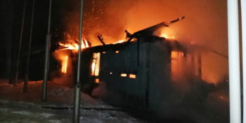 Инвентарь на выброс. В Златоусте выясняют причины пожара на лыжном стадионе