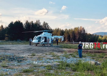 Поддержка с воздуха. Для экстренных госпитализаций в Златоуст направили вертолет