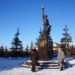 На родине самородков. В Златоусте официально открыли скульптуру молодого горняка