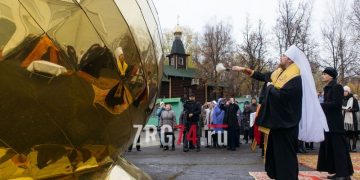 Устремился вверх. Строящийся в Златоусте храм обрёл купол