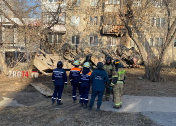 Без тормозов. В Златоусте большегруз врезался в пятиэтажку и загорелся
