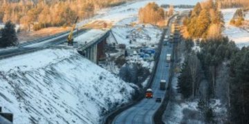 Путь проложен. Одну из пяти новых эстакад на трассе М-5 в горнозаводской зоне запустили в работу