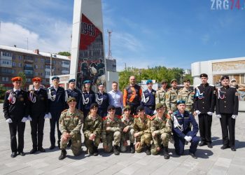Во главе с полпредом. Златоуст принял участников мотопробега в честь 80-летия Победы