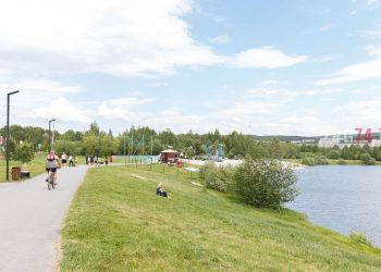 Своя Тарелка. В Златоусте рассказали о единственном купальном водоёме, о «кладах» на дне и подходах к очистке