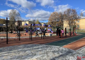 Далеко и близко. В отдалённом районе Златоуста построили современную спортивную площадку